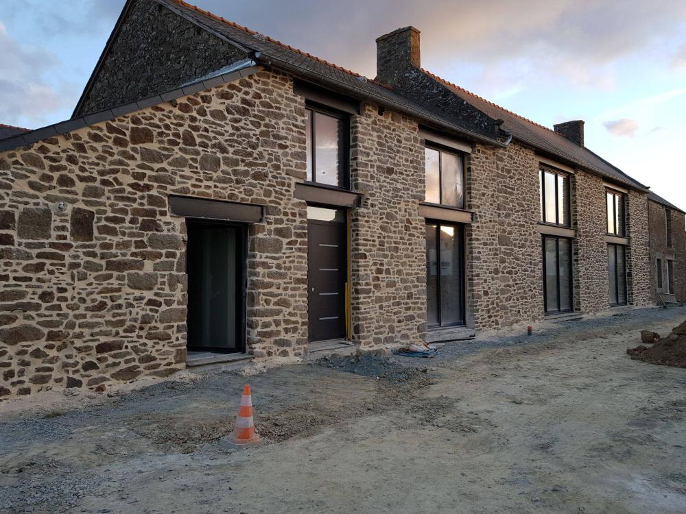 Agrandissement de maison à Le Tronchet